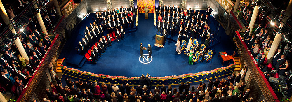 ceremonia premio nobel